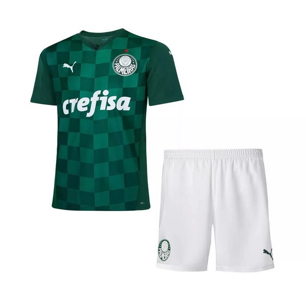 Camiseta Palmeiras Replica Primera Ropa Niño 2021/22 Verde